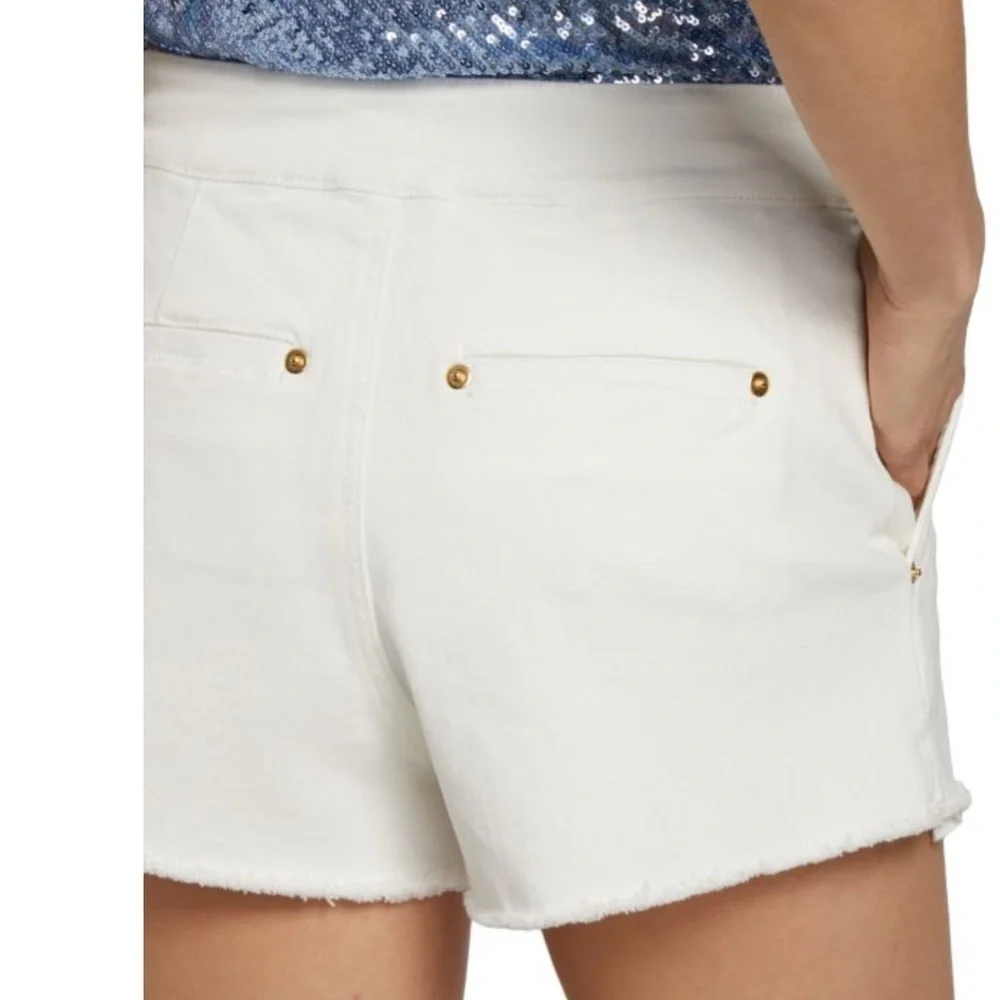 GENERATION LOVE White Eden Denim Sailor Shorts